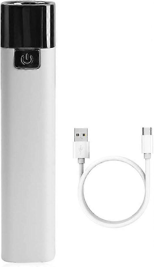 Mini LED Flashlight - Super Clear Zoom - 4 Modes, White