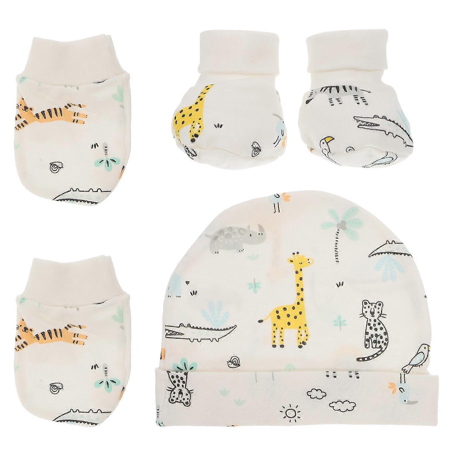 Baby Protection Accessory Foot Protective Covers For Newborns Assorted Color Anti-scratch 1 Set