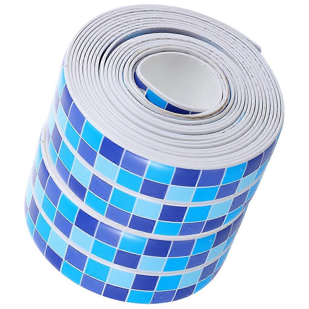 2pcs Caulk Tape Decorative Sealant Tape Self Adhesive Caulk Strip for Toilet Base
