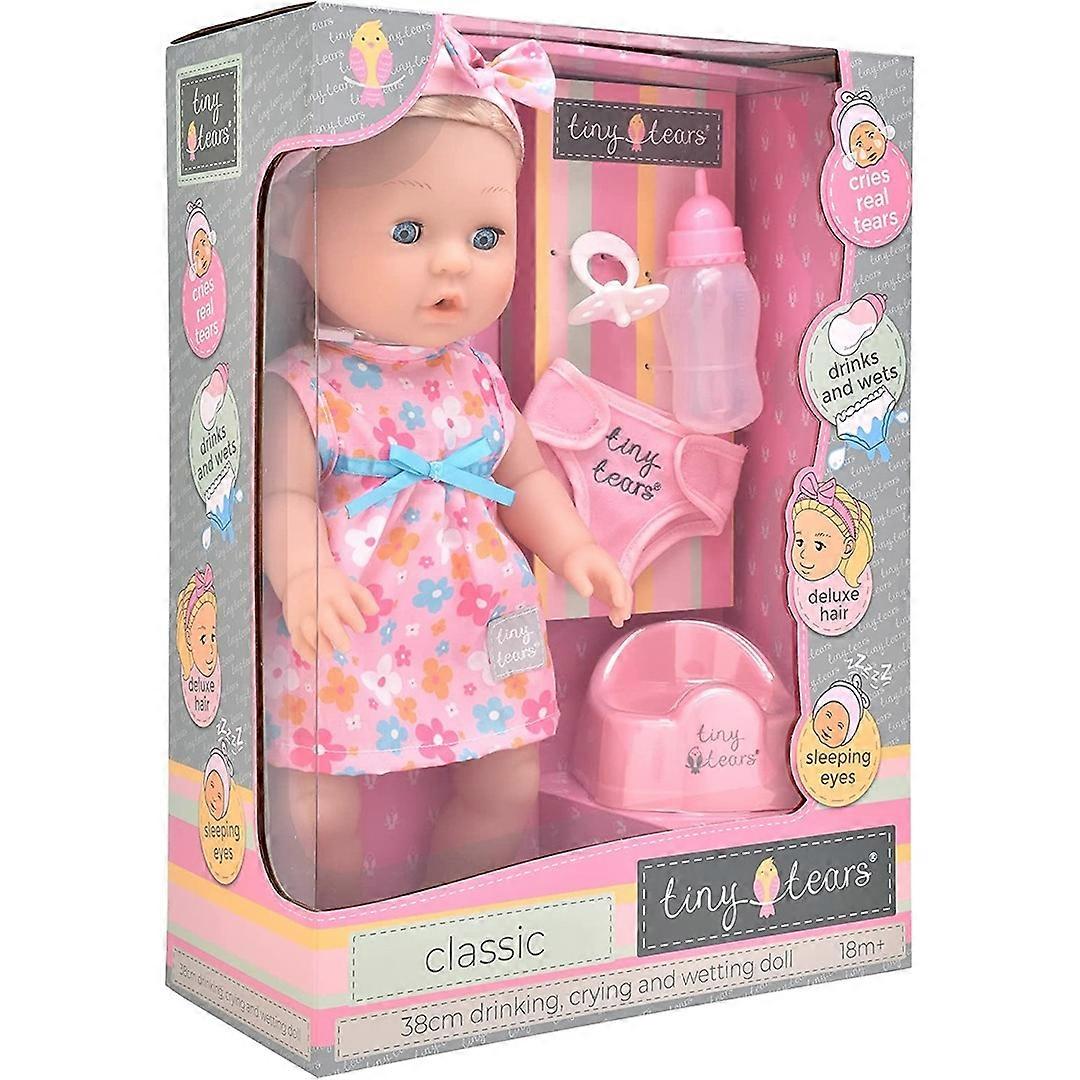15'' Classic Tiny Tears Crying & Wetting