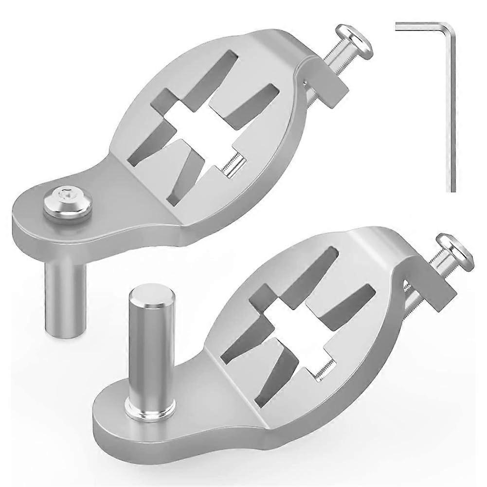 2 pieces of steel door hinge pins for secure installation of garden and farm gates