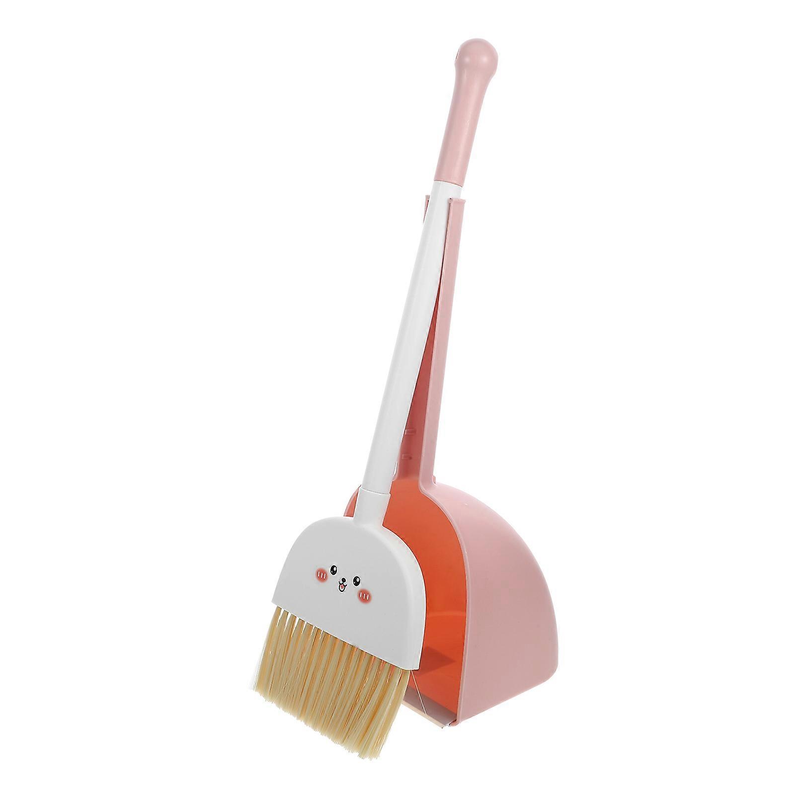 Cartoon Animal Broom Set For Children Room Cleaning Multi PP Cleaning 1 Set
