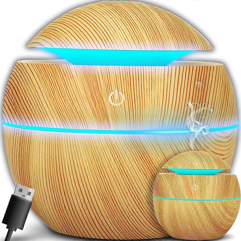 Humidifier Aromatherapy Machine Ultrasonic LED Oil Diffuser