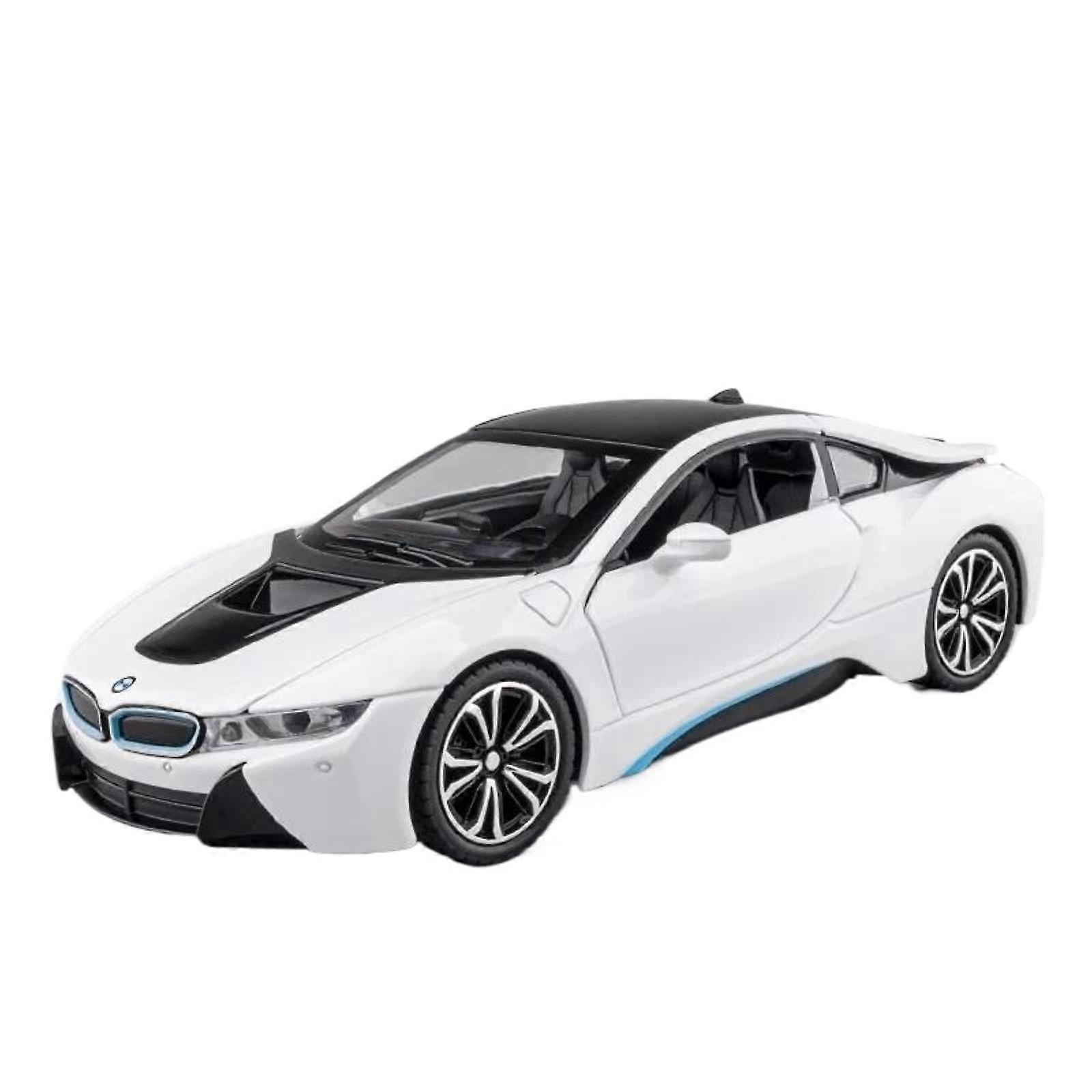 I8 Supercar Diecast Model Car 1:24 Scale Alloy Metal Collectible Finished Model with Box