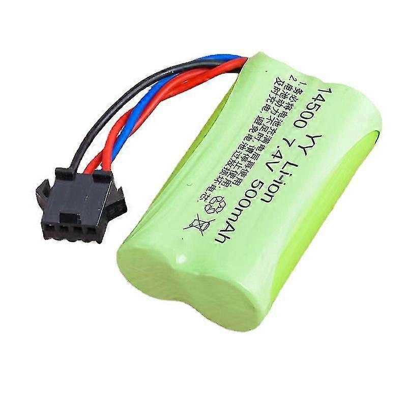 ​14500 7.4V Lithium Battery 500mAh SM-4P Interface Single Row M Type Rechargeable Battery for Electronics Power Supply​