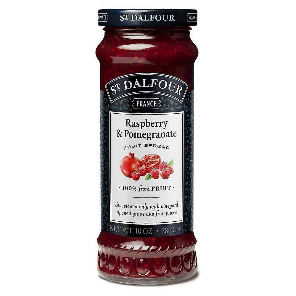St Dalfour Raspberry & Pomegranate Fruit Spread 284g - 2 Pack