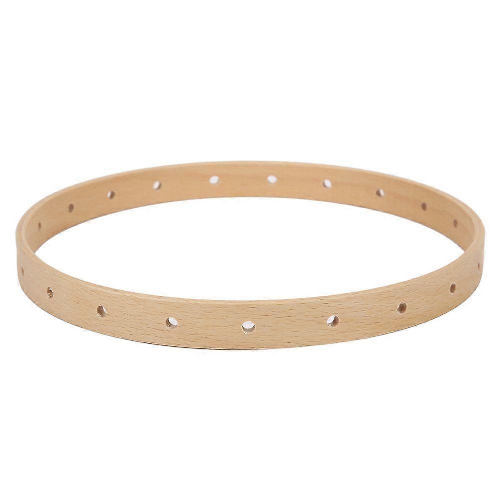 Solid Wooden Knitting Machine Manual DIY 21cm Wall Hanging Circular Knitting Loom