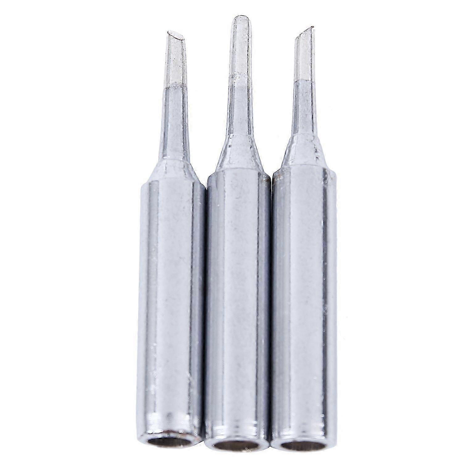 60W soldering iron tip 3Pcs 900M-T-2C 2mm bevel width for electronics repair