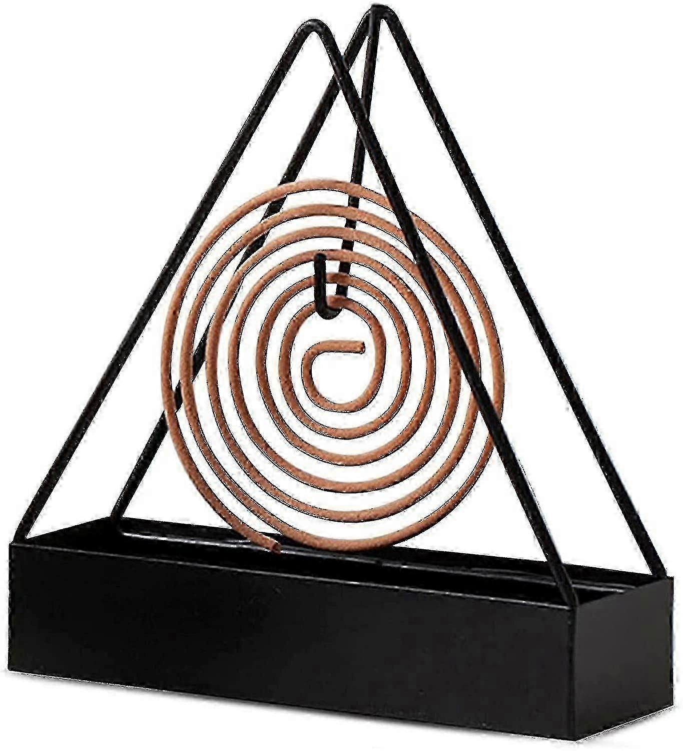 Iron frame coil holder for effective mosquito control