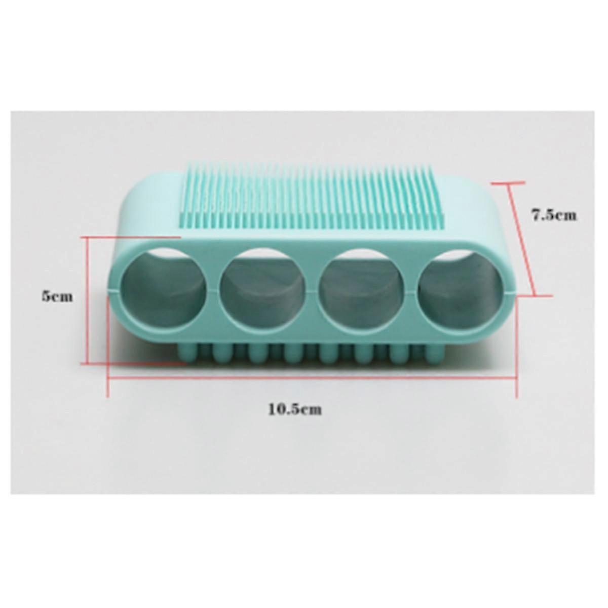 Silicone Scalp Scrubber Brush Head Massager Shampoo Tool
