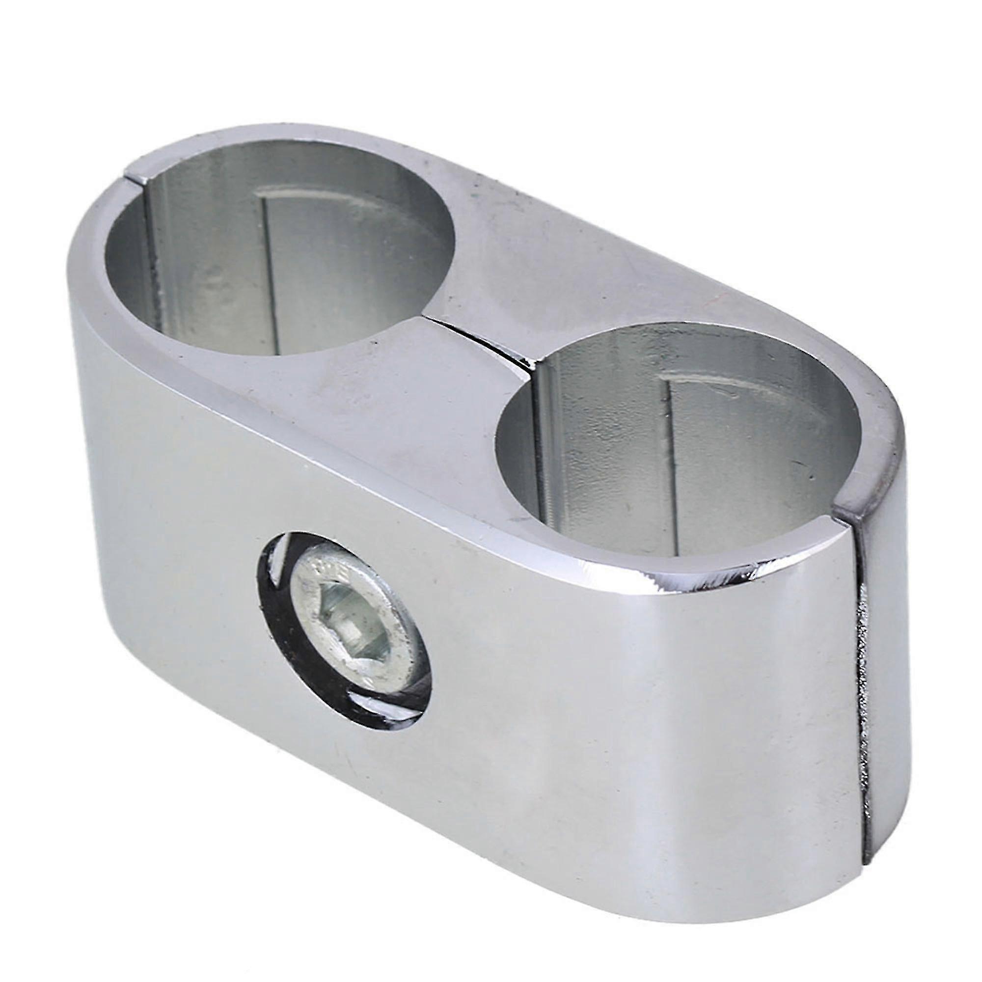 Pipe Connectors 25mm Id Display Rack Clamp Fittings Scaffold Composite Dual Tube Connector