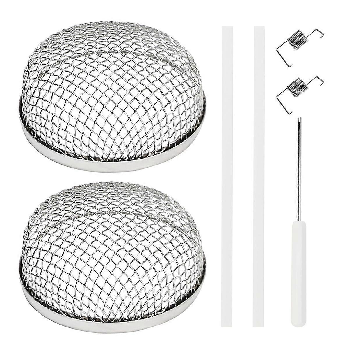 2pcs RV Furnace Vent Screen, Bug Screens Heater Vent Cover