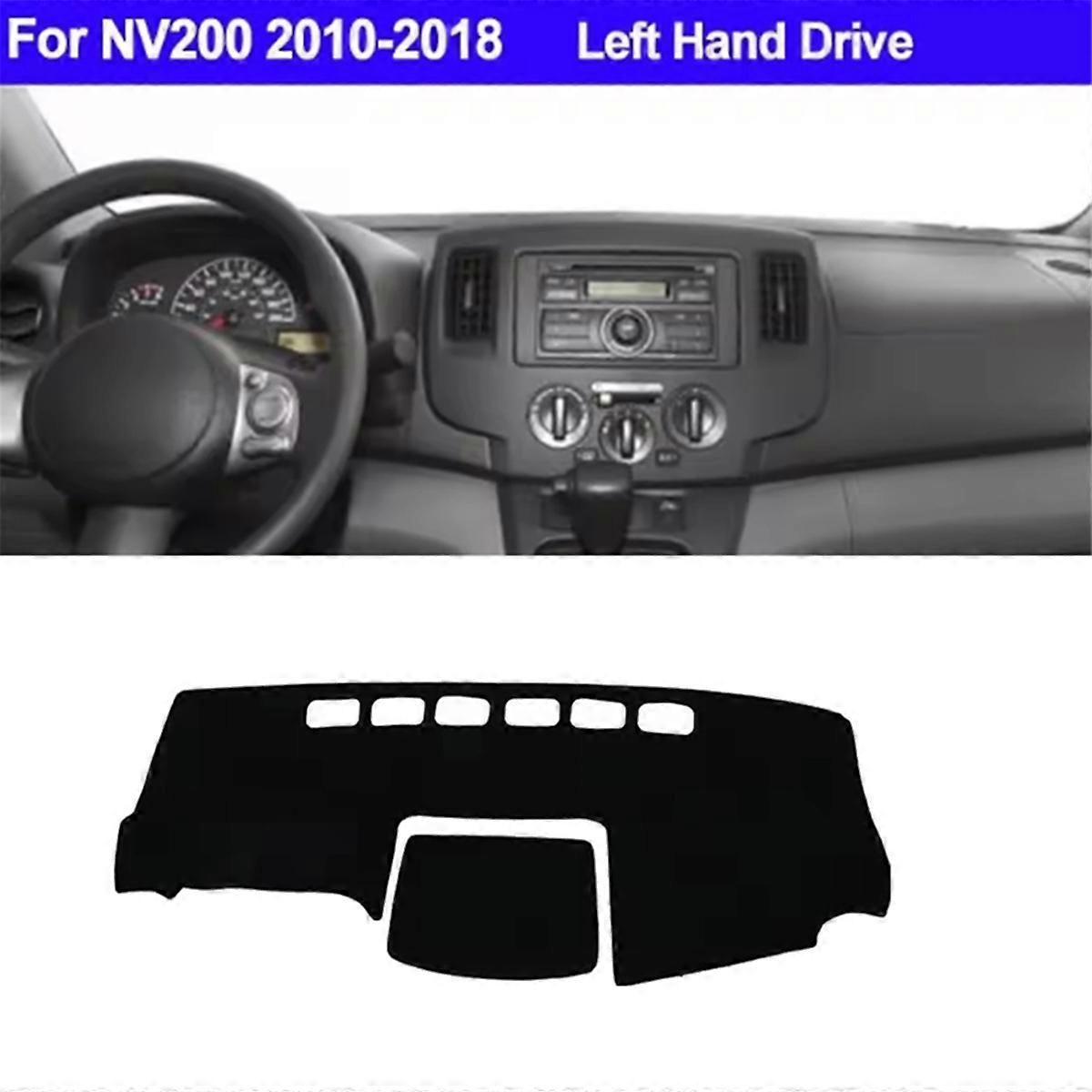 Car Dashboard Cover Pad Dash Mat Dashboard Pad for NV200 2010-2018 Light Shielding Pad