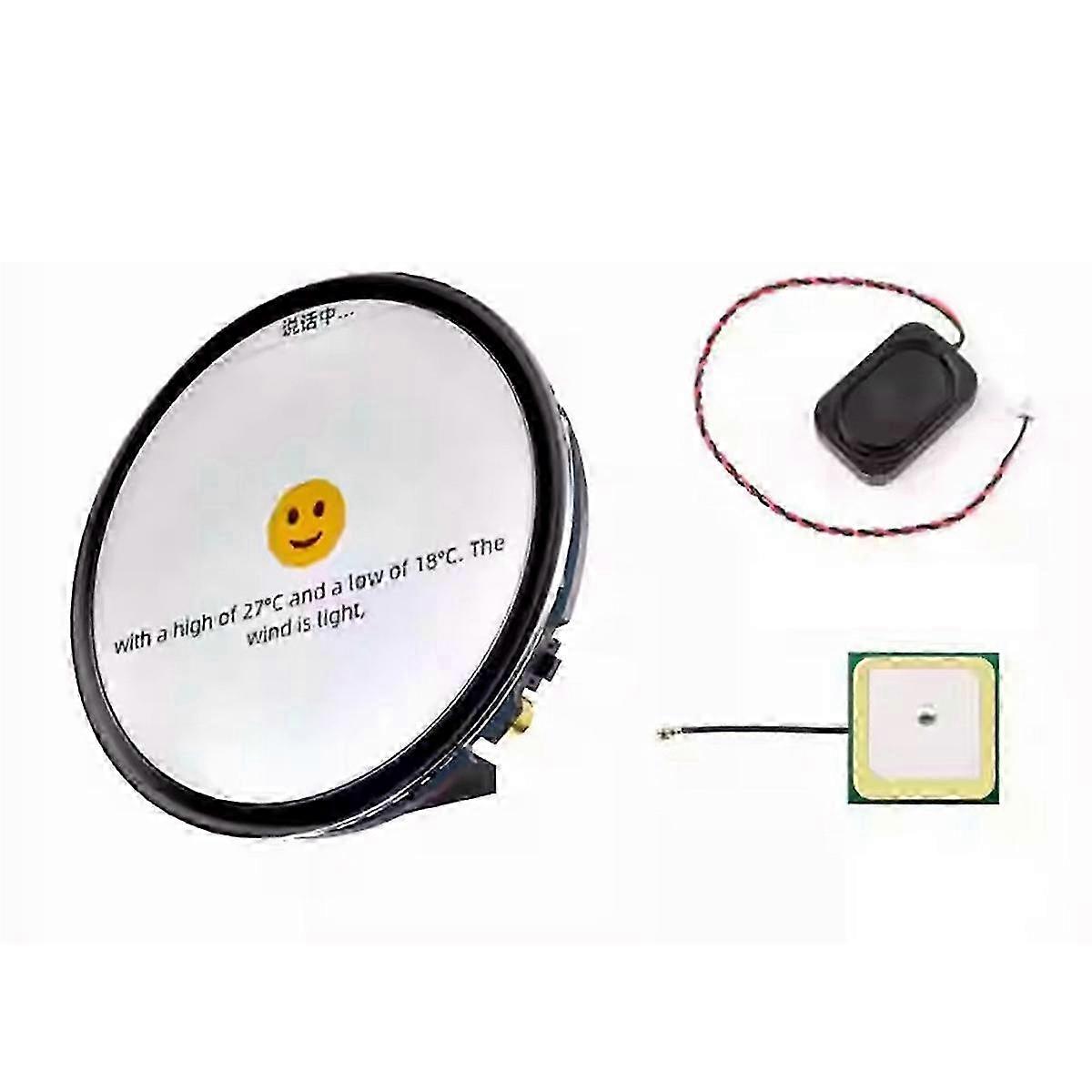 ESP32-S3 Dev Board with 1.75inch AMOLED Touchscreen, GPS Support & DeepSeek XiaoZhi AI Voice for Embedded Development