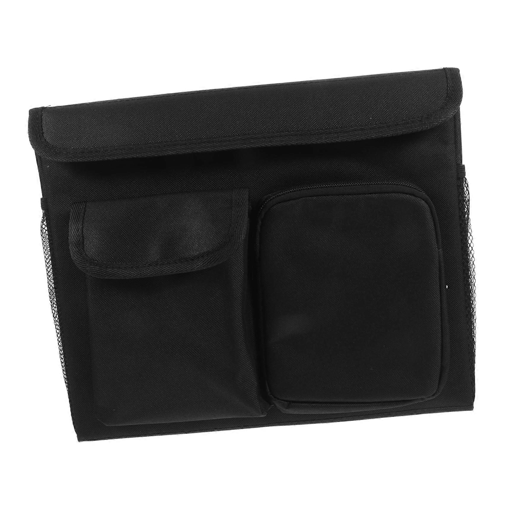 Wheelchair Accessories Bag With Multiple Pockets Folding Walker Basket Robust Construction For Seniors