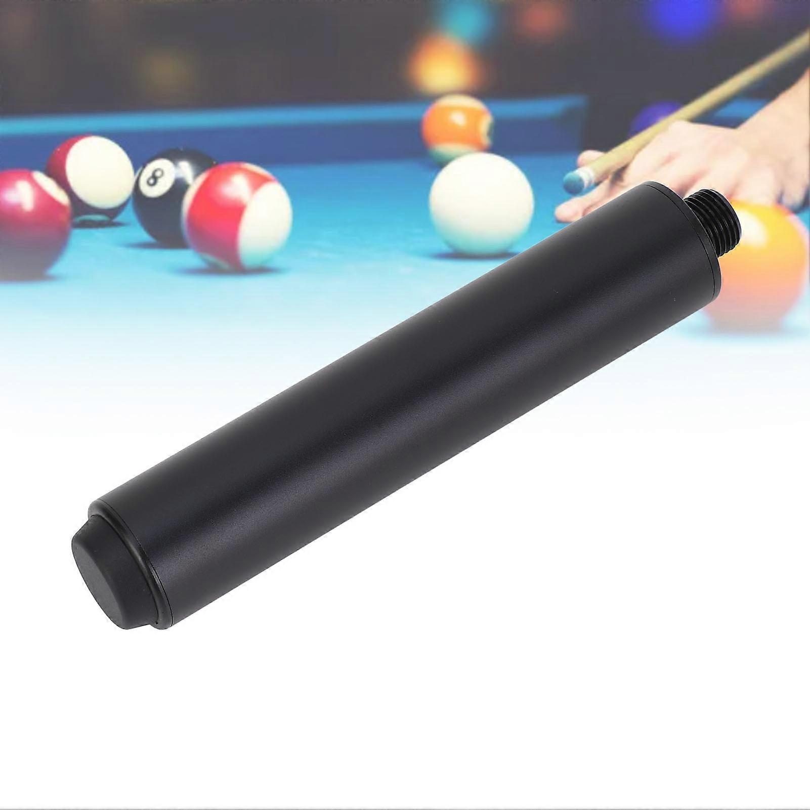 6 Inch Aluminum Billiard Pool Cue Extender with Rubber Plug