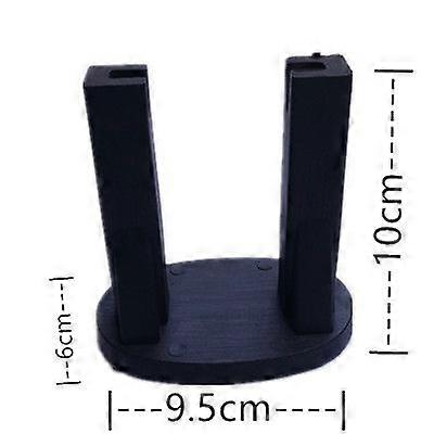 2PCS Miniature Fountain Base Zen Garden Decor for Fish Tank and Desktop Landscaping Simulation Waterwheel Model Base for DIY Projects