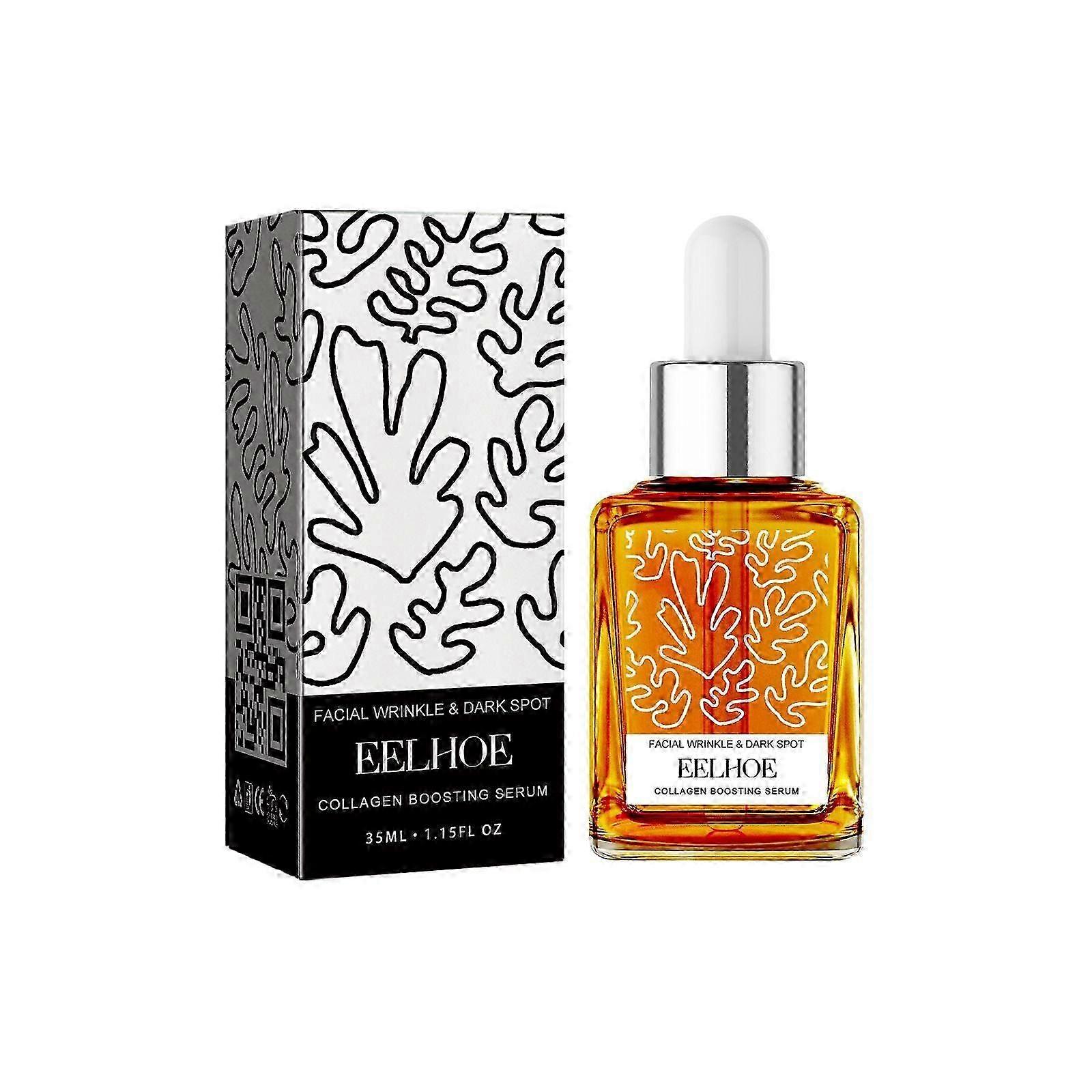 مصل تجاعيد الوجه والبقع الداكنة لتعزيز الكولاجين ، شد الوجه ، شد زوايا العين ، تلاشي الخطوط الدقيقة وزيت مكافحة الشيخوخة للتجاعيد