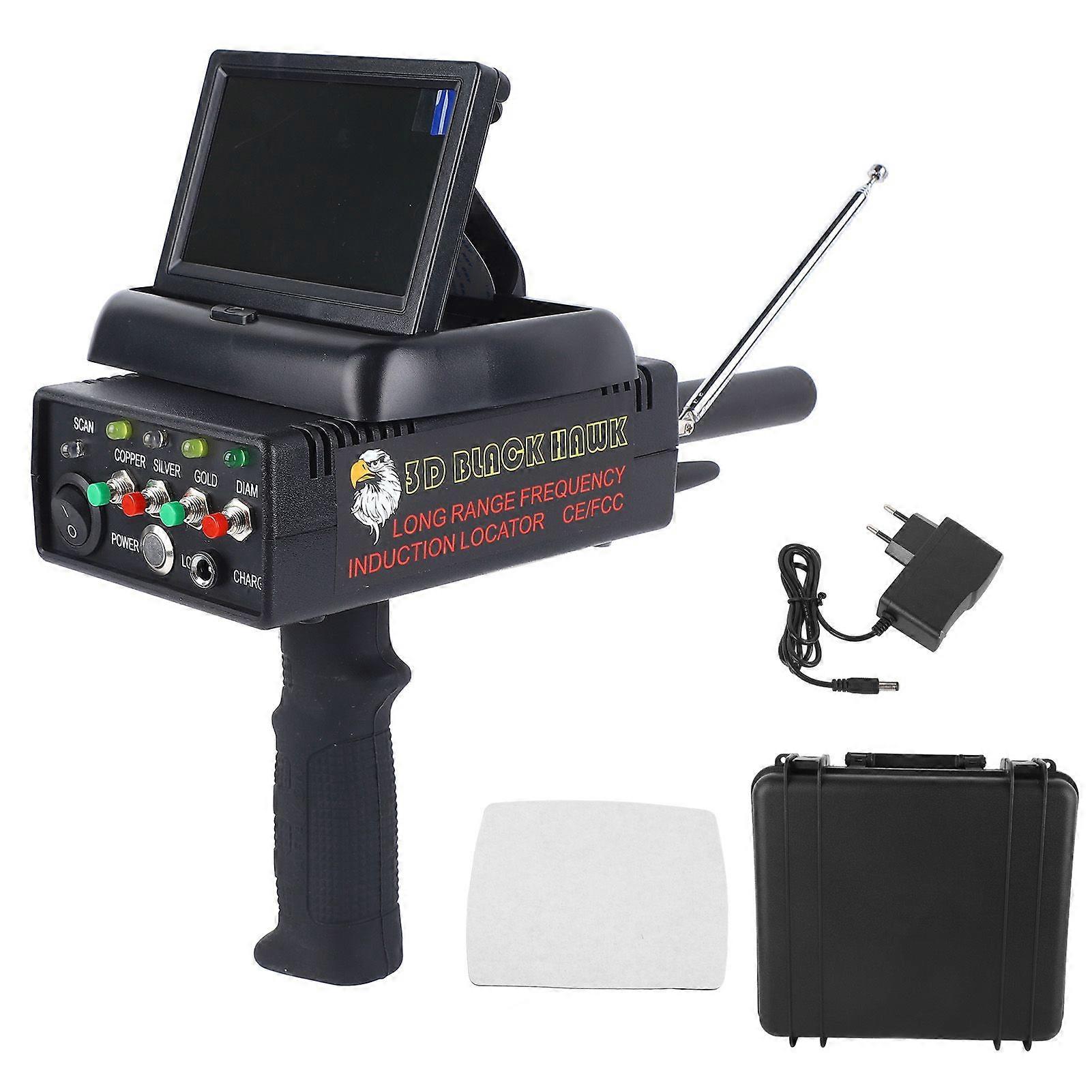 Metal Detector High Accuracy Remote Detection Portable Foldable Gold Scanner
