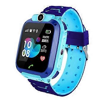 Kids Smart Watch Phone Children Smartwatch Card Call Baby Smart Watches(Blue)