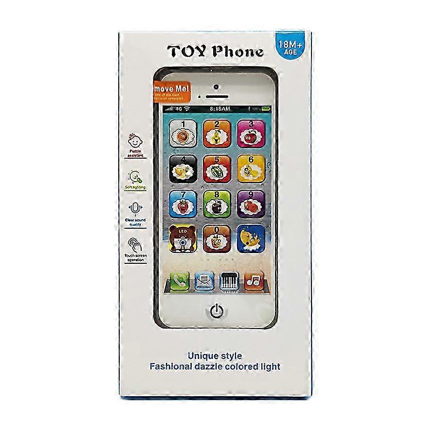 Kids Early Learning Phone with Touchscreen & Musical Light 2025