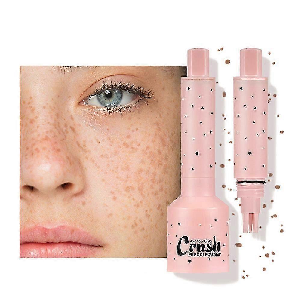 Faux Freckle Stamps Face Freckle Pen Sweatproof Αδιάβροχο μακράς διαρκείας Φακίδες Makeup Pen για τις γυναίκες Άνδρες