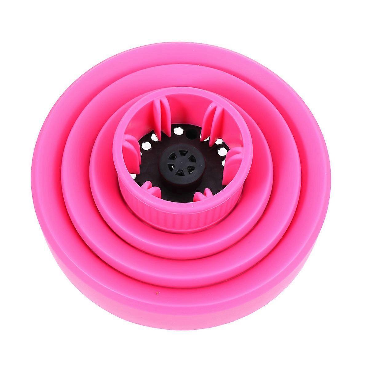 Dryer Diffuser Foldable Silicone for Hairdryer Pink