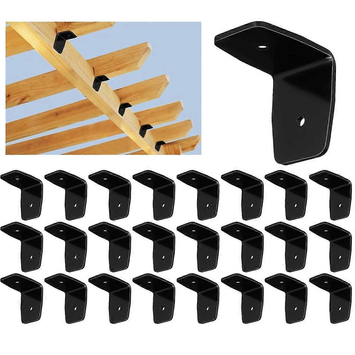 12 Pcs Black Pergola Hardware Rafter Clips
Hurricane Clips