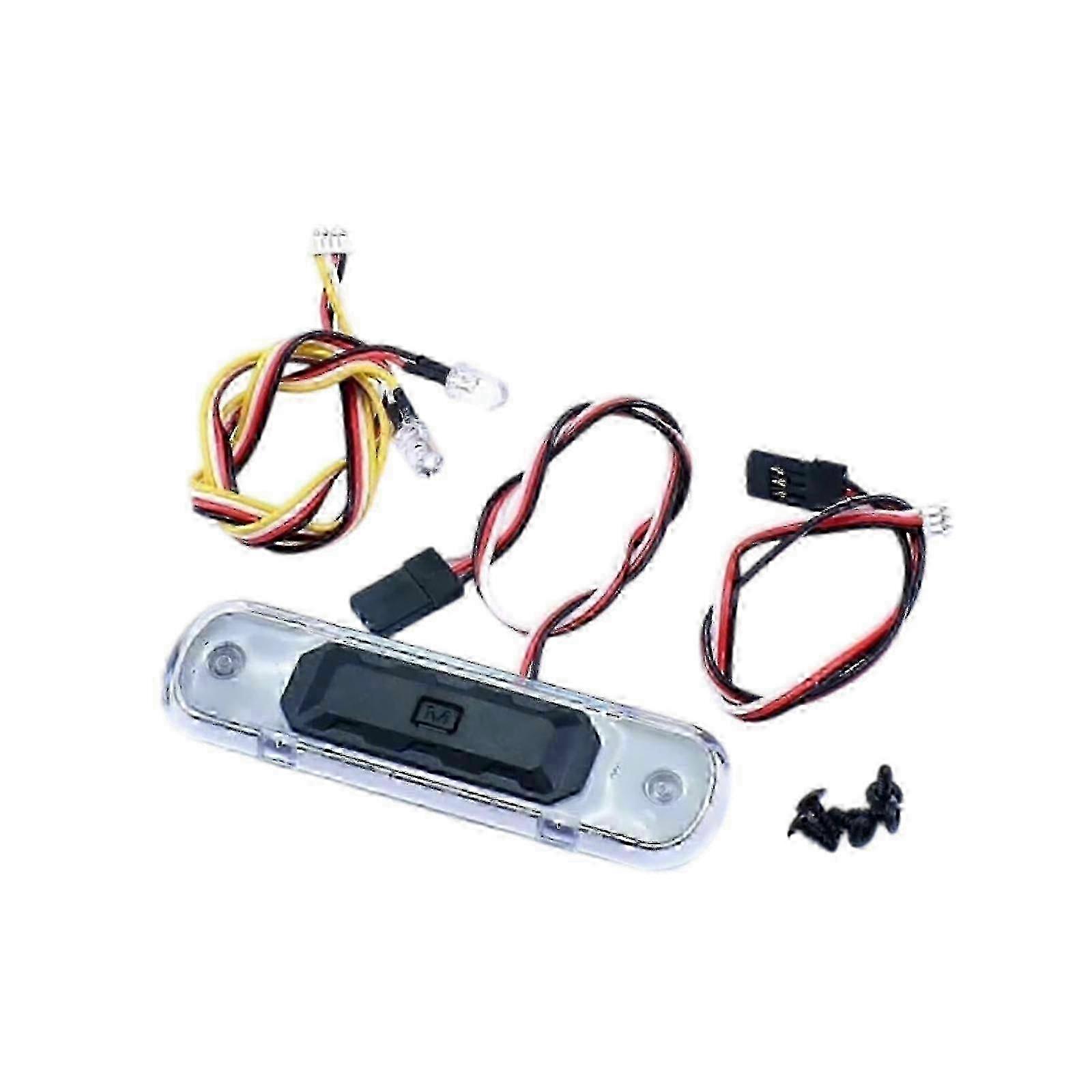 RC Car Police Light DIY RC Accessory Warning Lamp for 1:14 1:10 Scale RC