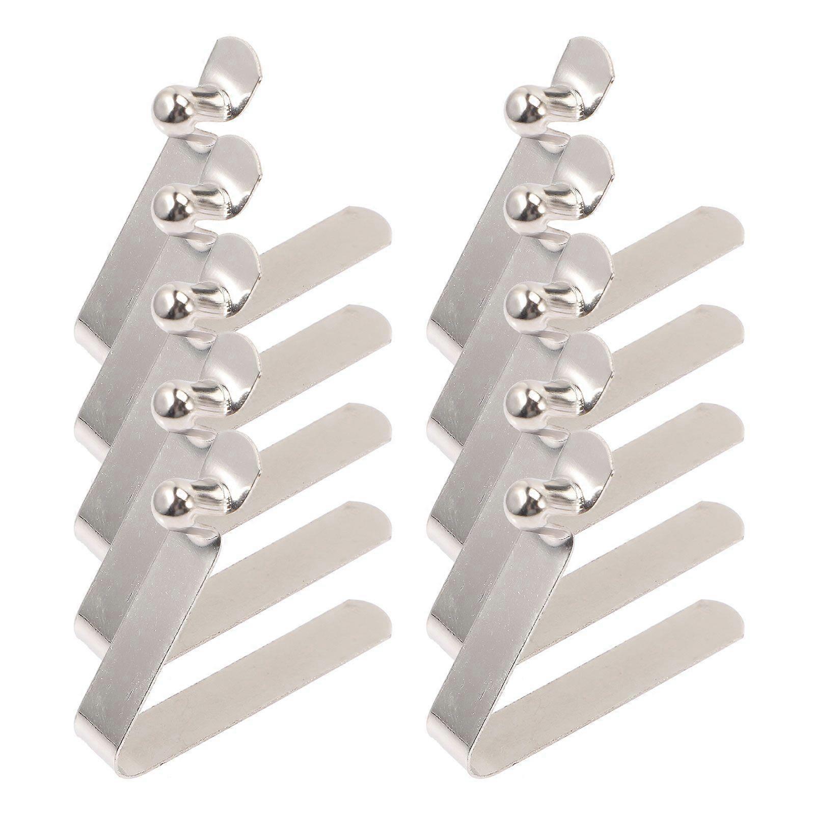 20Pcs Buckle V Shape Snap Clip Boat Spring Kayak Paddle for DIY Locking Tube