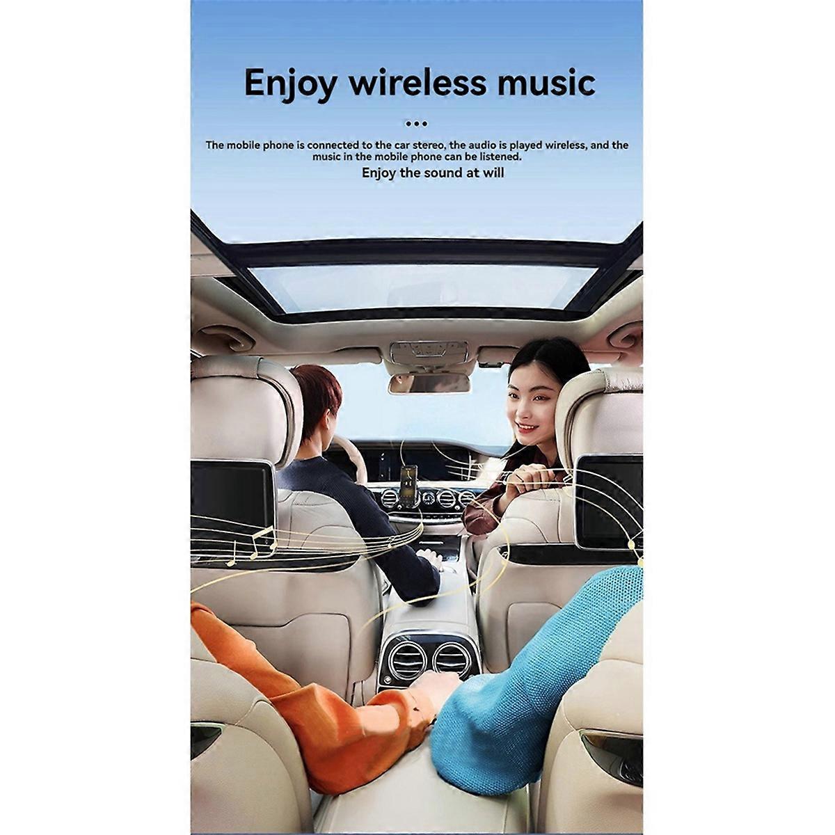 Bluetooth 5.3 Receiver for Car Cancelling Bluetooth AUX Adapter