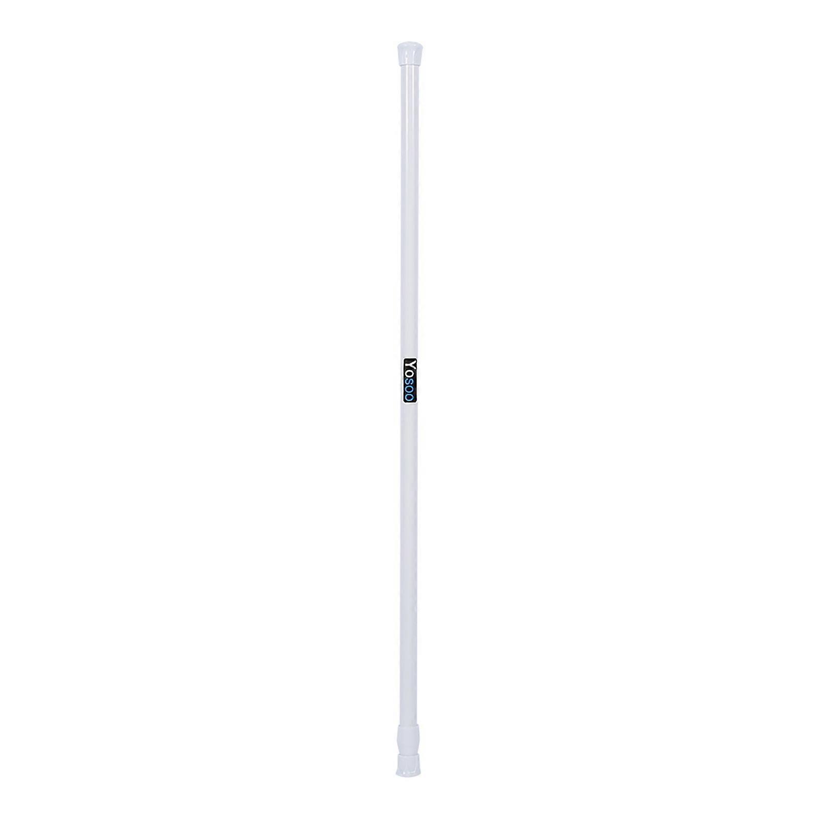 Extendable Spring Telescopic Shower Bathroom Window Curtain Rail Loaded Pole Rod 5590cm