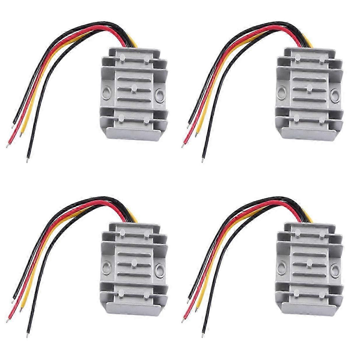 4X 12V-24V to 6V 10A 60W DC Converter Stabilizer Step-Down Transformer Booster Regulator Step Up Dow
