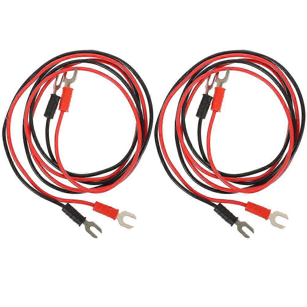 4pcs Phonograph Turntable Ground Wire Copper Test Leads for Stopping Buzzing Hum