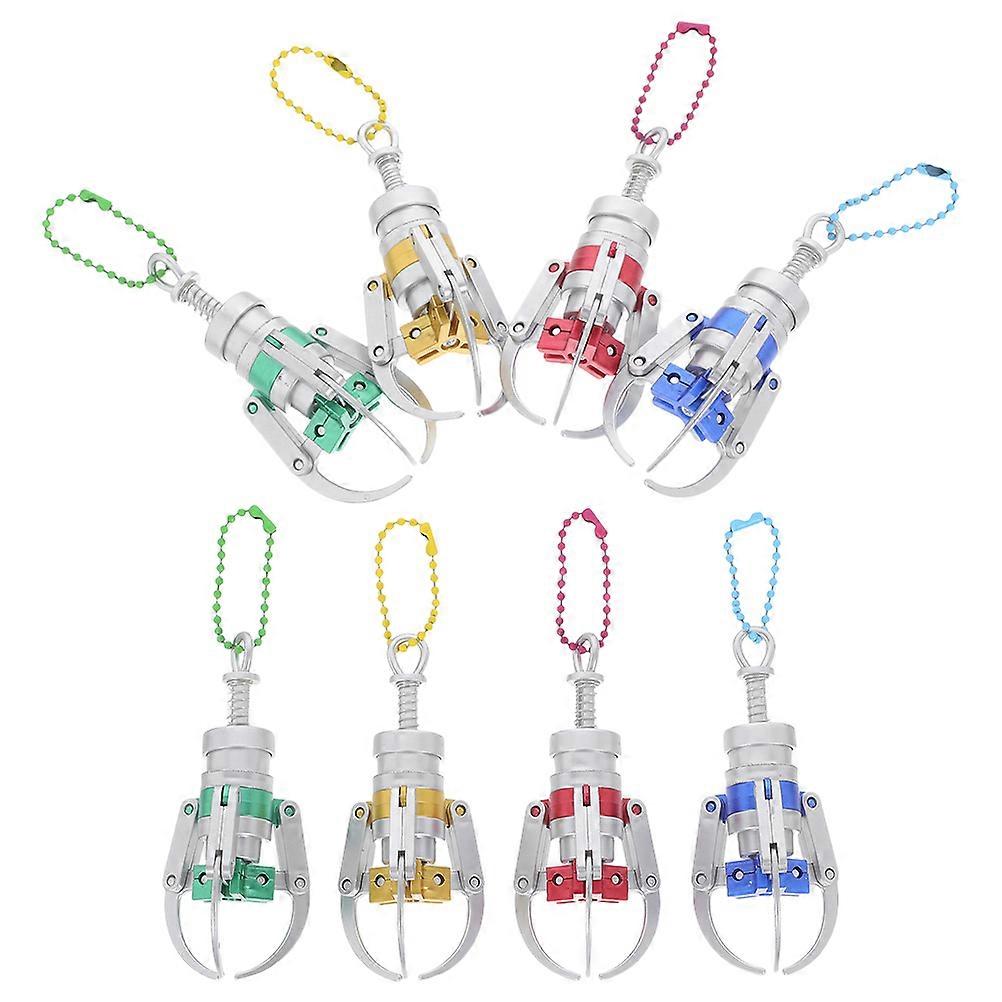 Kids Claw Machine Gripper Keychain for Decoration 32Pcs Assorted Color