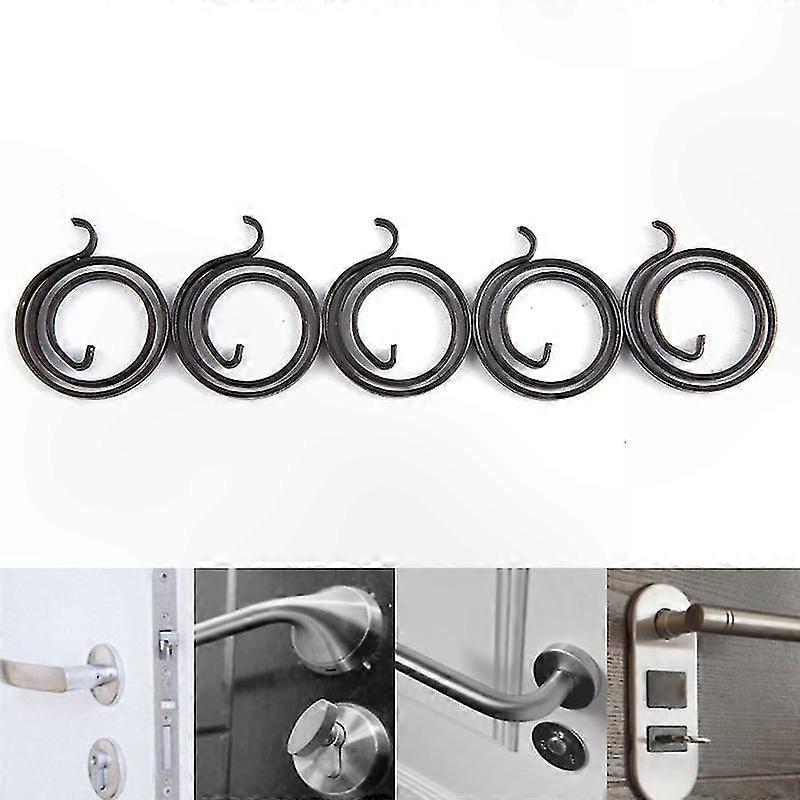 5-Pack Replacement Torsion Springs for Door Knobs and Latch Mechanisms Internal Coil Components