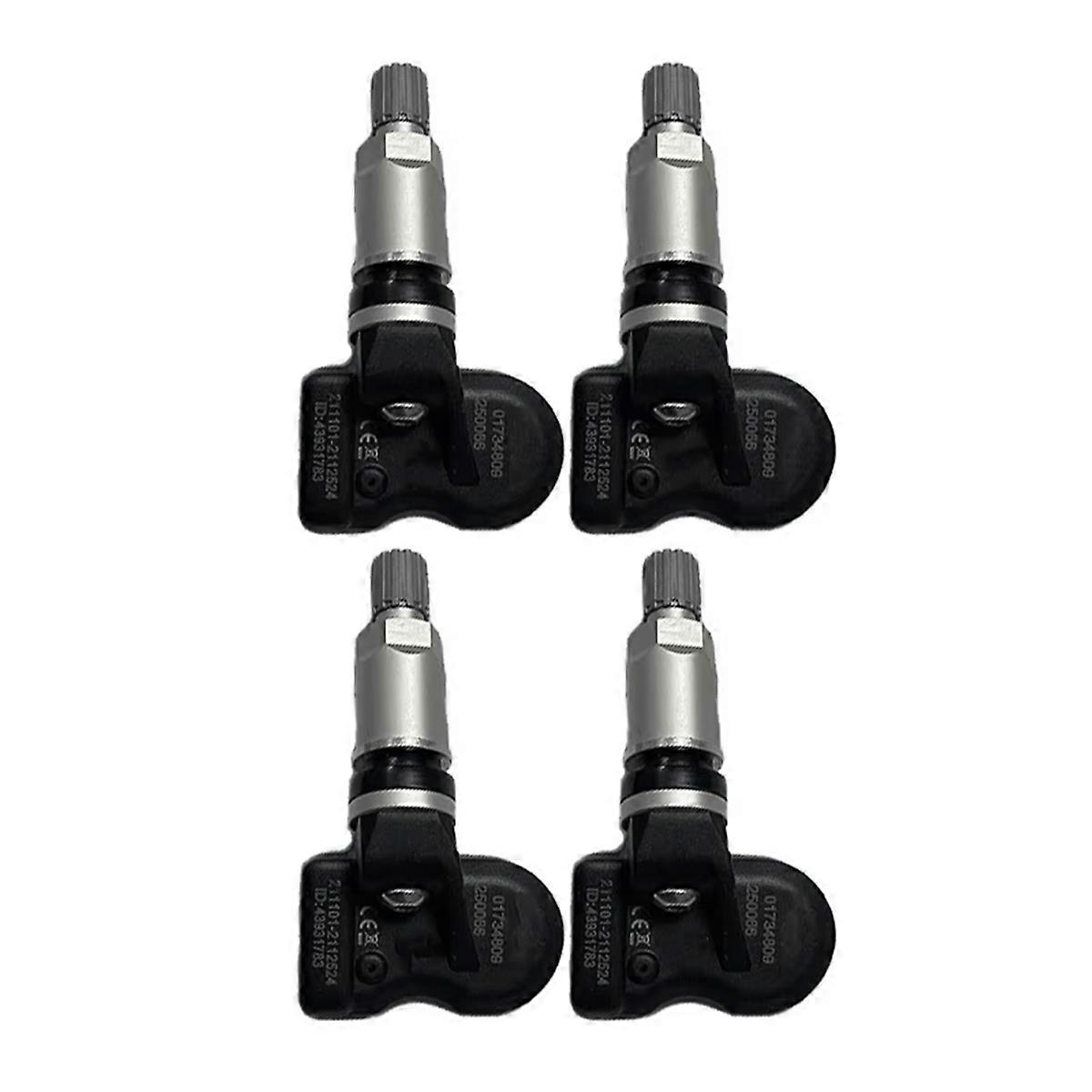 4pcs 433MHz Tire Pressure Sensor TPMS 1017034809 for Coolray SX11 2018 2019 2020 2021 2022 PHEV EPr
