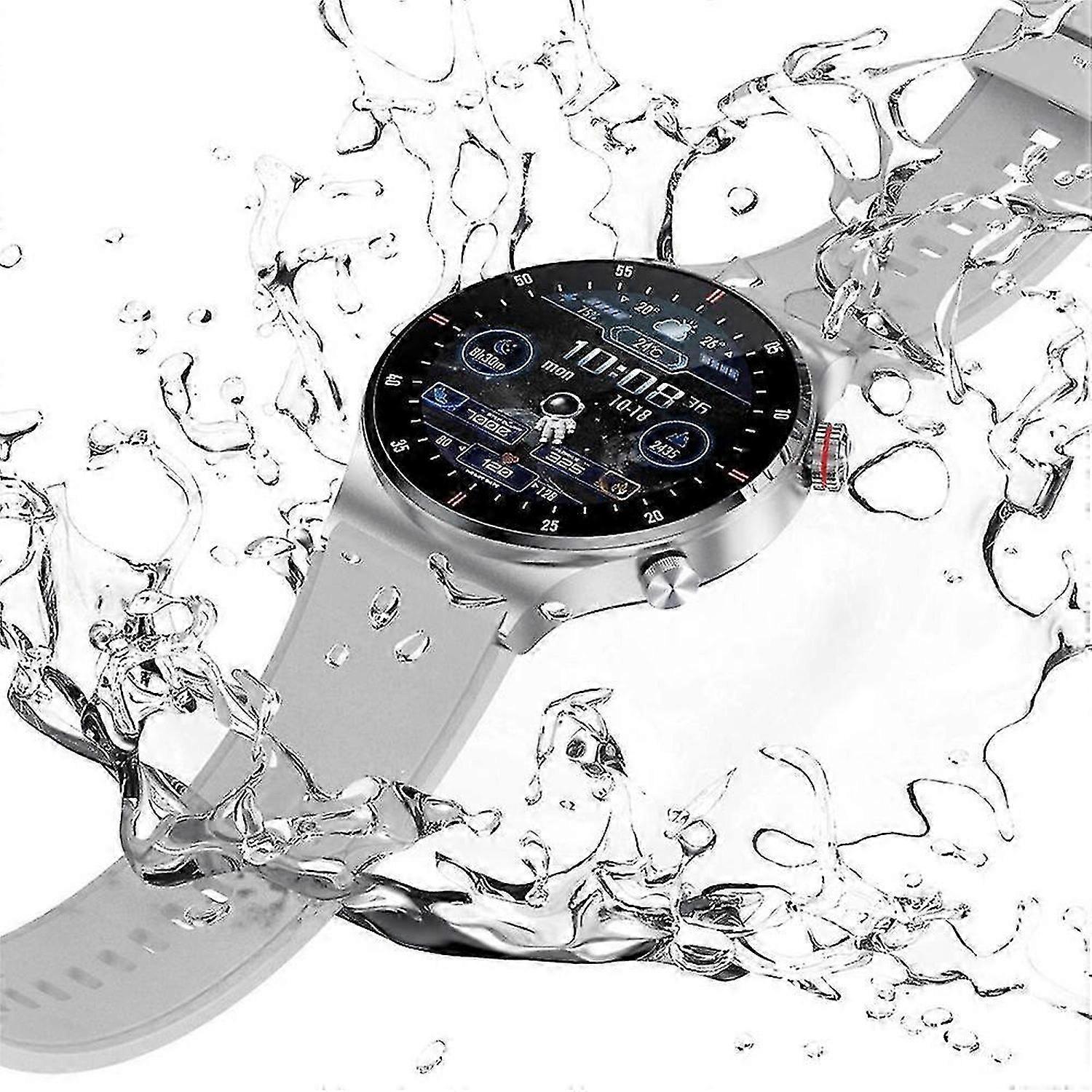 QW33 Bluetooth-Compatible Talking Watch Men's Waterproof Watch For Android iOS