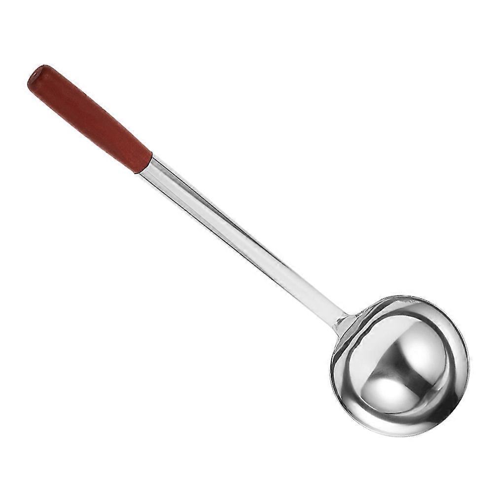 Portable Cooking Spoon Long Handle Large Scoop For Cookers In Kitchen Use 1Pcs
