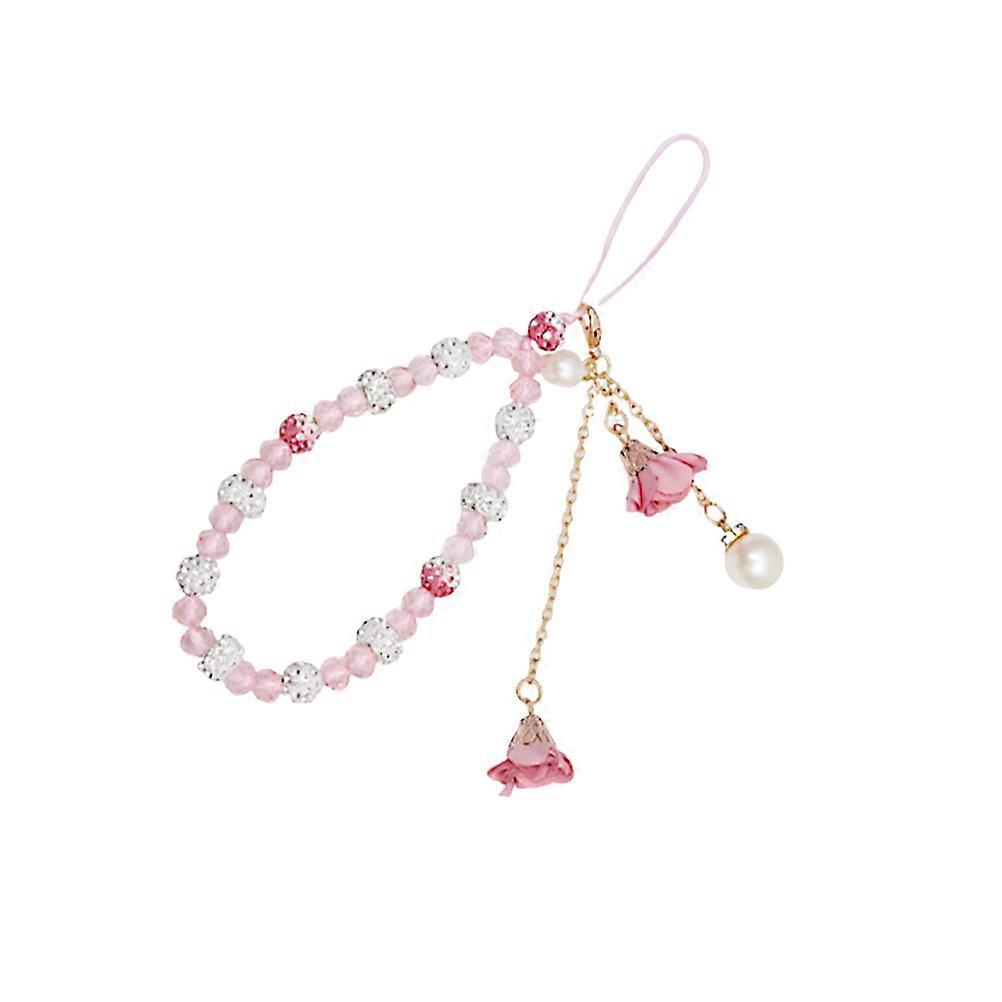 Flower Phone Pendant Mobile Accessories Daily Use Random Color Chic Decoration 1Pack