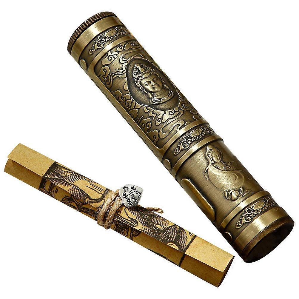 Creative Design Wishing Tube 3 Sets Ideal For Personal Use With Handwritten Blessing Paper In Coffee