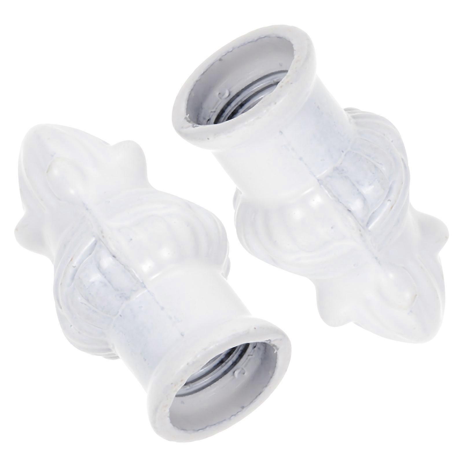 Decorative Lamp Finials Zinc Alloy for Lampshade Use 4Pcs Accessories