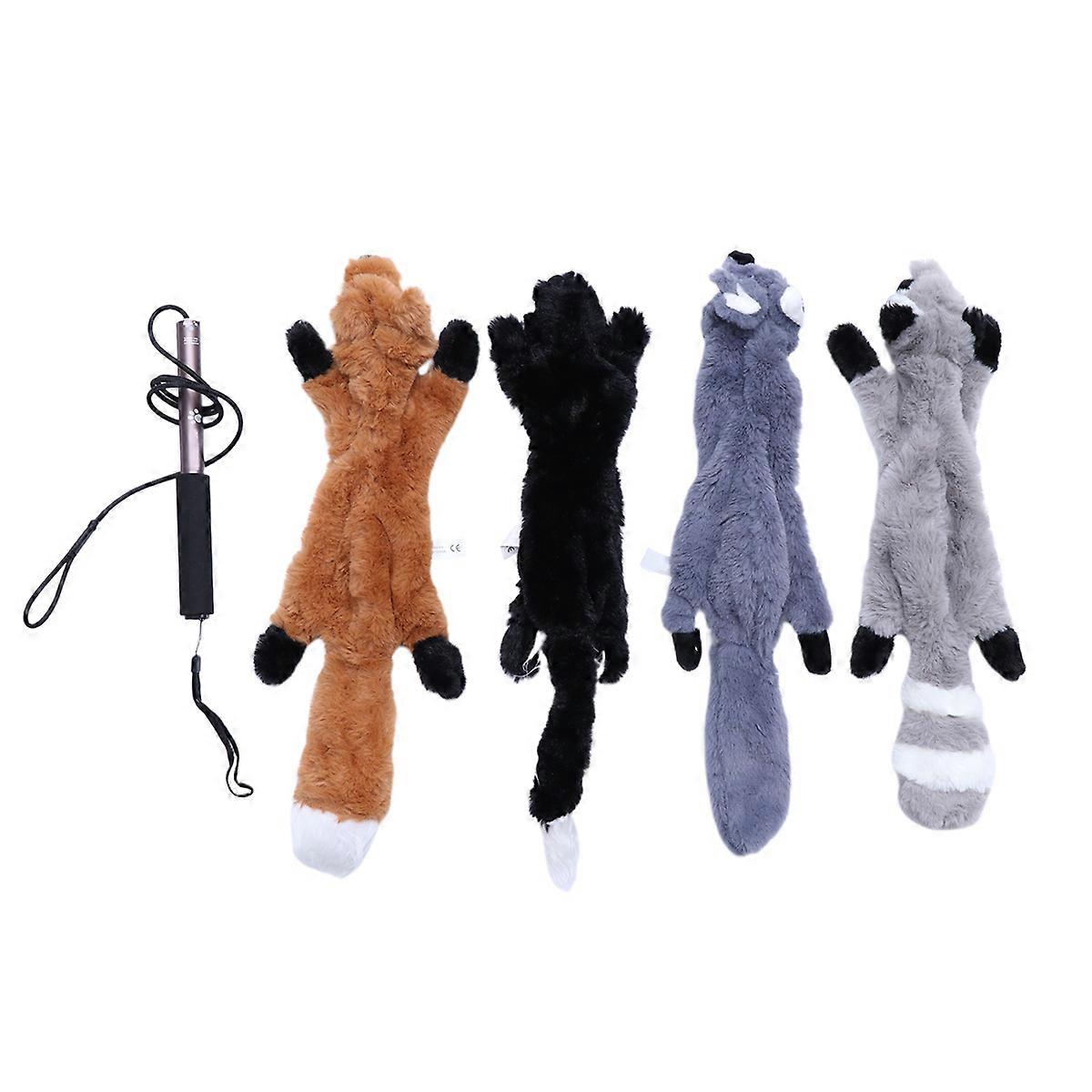 Λούτρινα παιχνίδια για σκύλους, εκπαιδευτικά μπαστούνια για κατοικίδια, εύκαμπτο διαδραστικό σετ 6 τεμαχίων