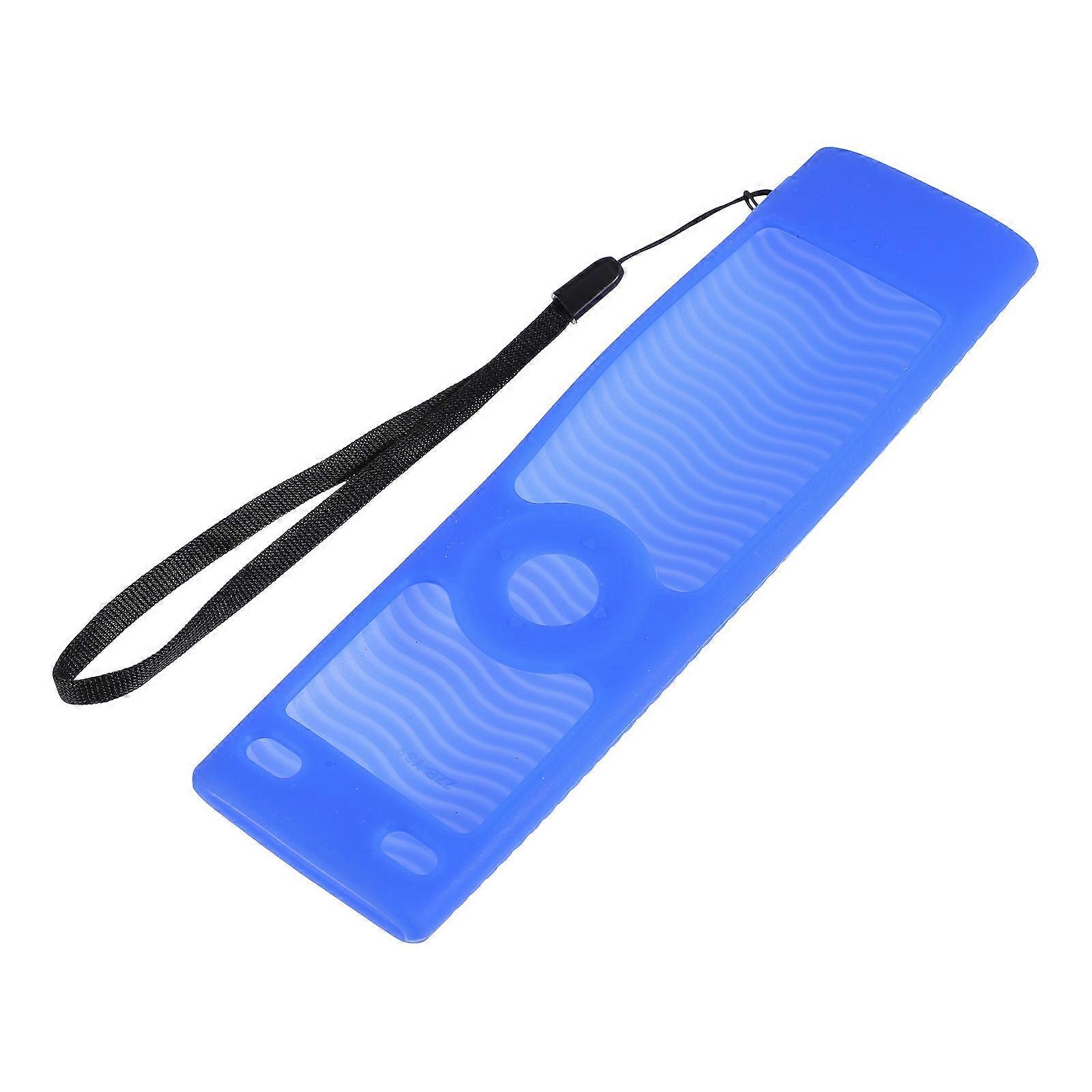 Silicone Remote Controller Cover Designed for Home Entertainment in Blue with Hole Opening Accuracy and 1Pcs