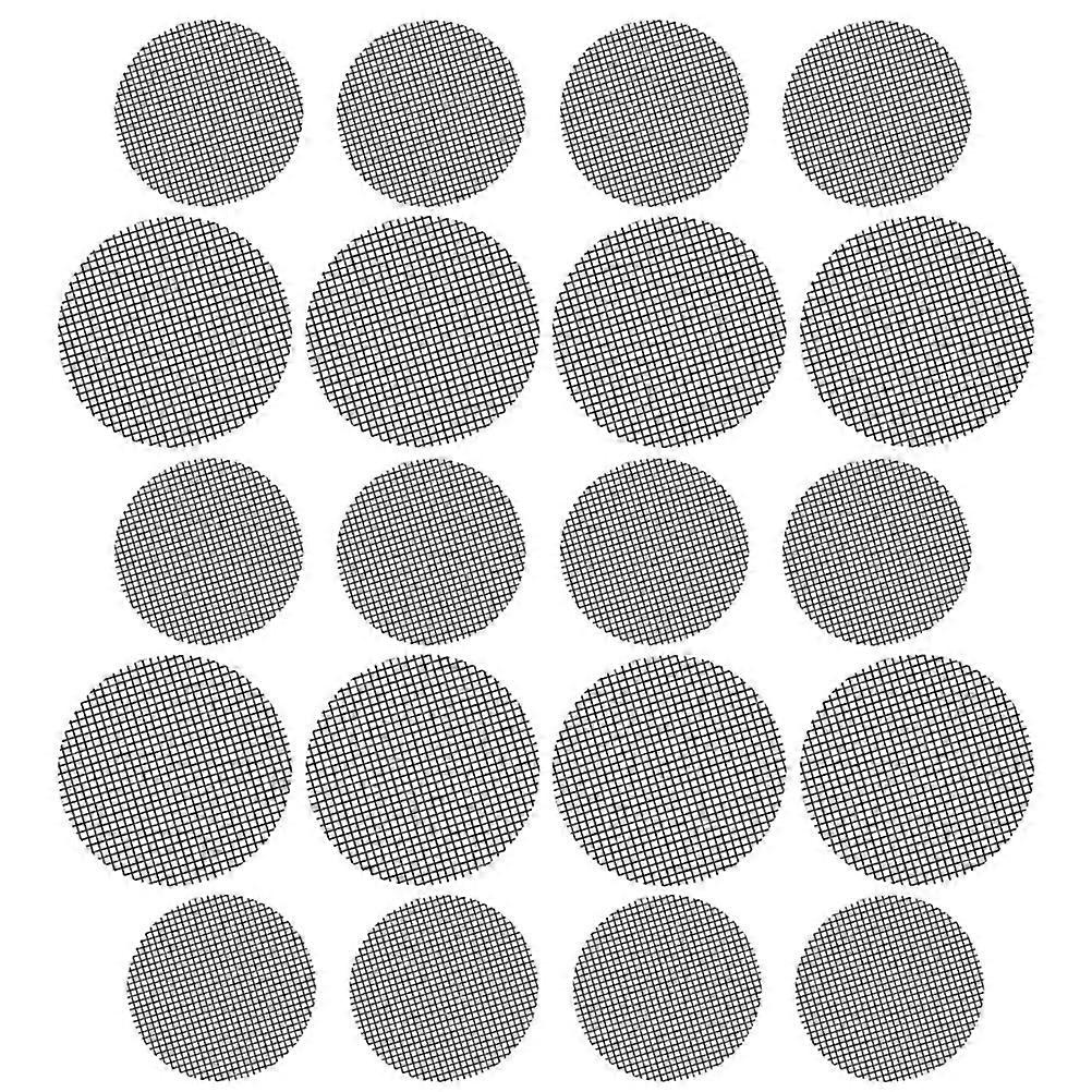 Mesh Drainage Nets Pads For Flower Shop And Home Use In Black Material Increase Air Permeability 400 Pcs