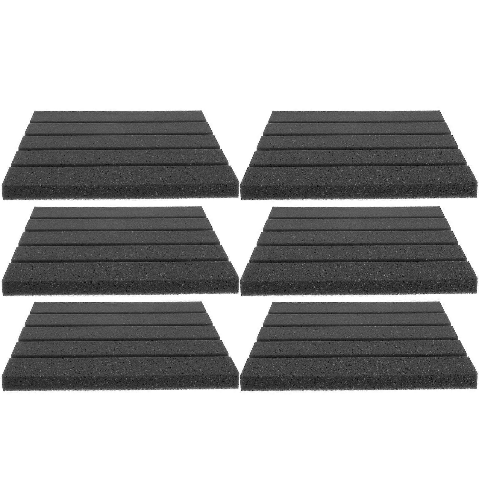 Soundproof Panels Flame-Retardant Acoustic Panel for Sound Absorption 12Pcs