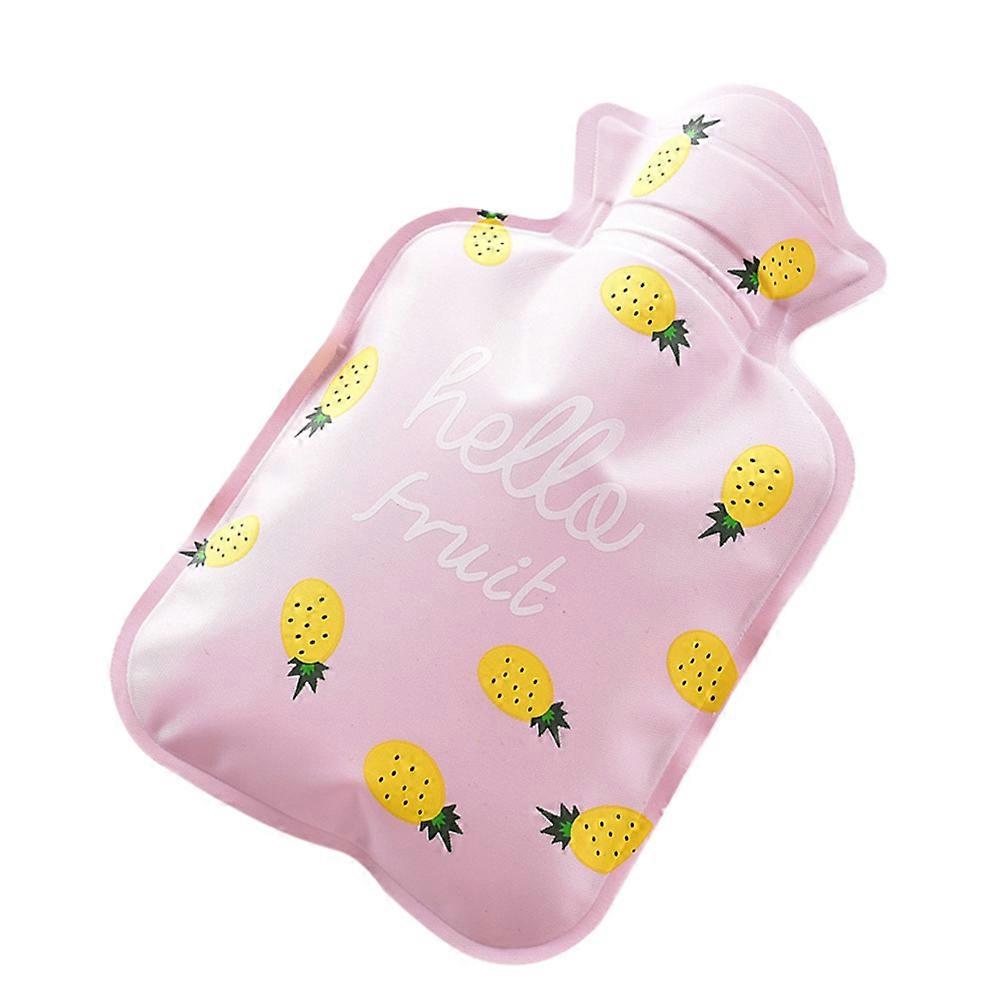 Hot Water Bottle Thick PVC Material For Winter Use Lightweight Warming 2Pcs