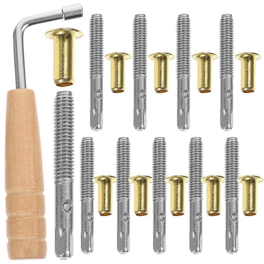 Lyre Harp Part Harp Metal String Tuning Pin for 4Sets