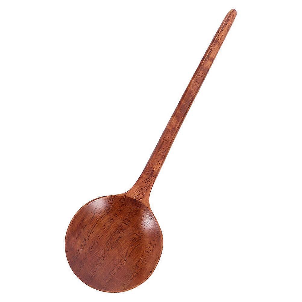 Wooden Soup Spoons for Chinese Soup Serving 2Pcs Set