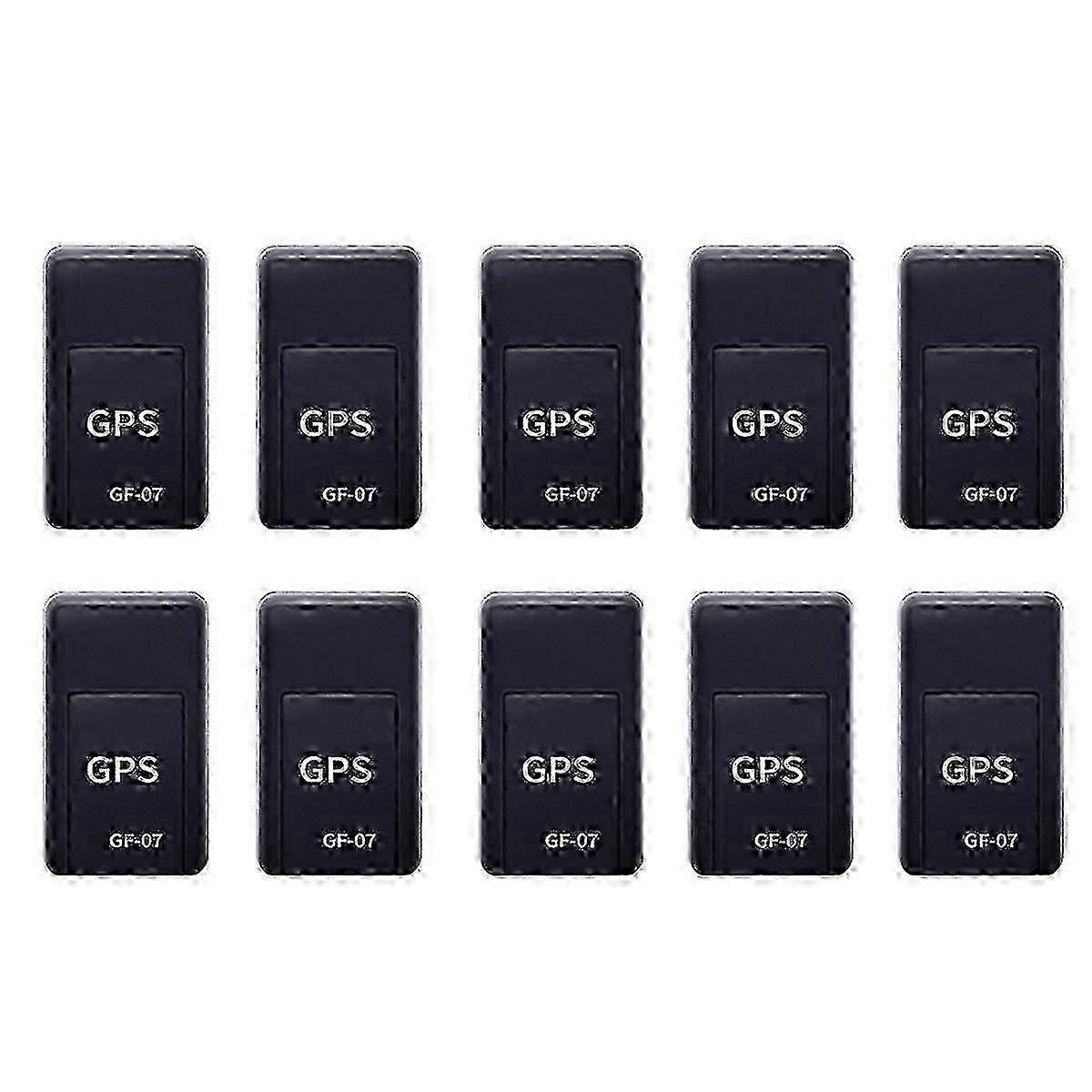 10 Pack GF07 Mini Magnetic GPS Tracker – Real-Time Vehicle Location Monitor, Waterproof & Long Battery\u200b